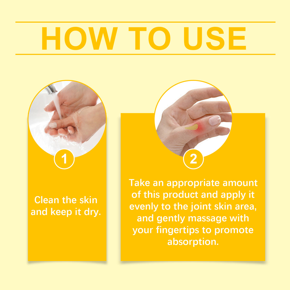 Wiyun Body Joint Repair Cream, Wrist And Knee Massage Daily Treatment Gently Nourishes The Body Skin